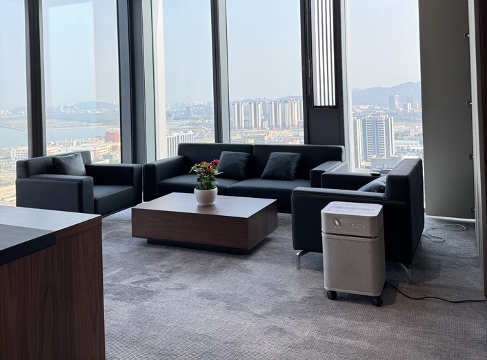 深圳企業(yè)辦公室租空氣凈化器除甲醛——實(shí)錄視頻